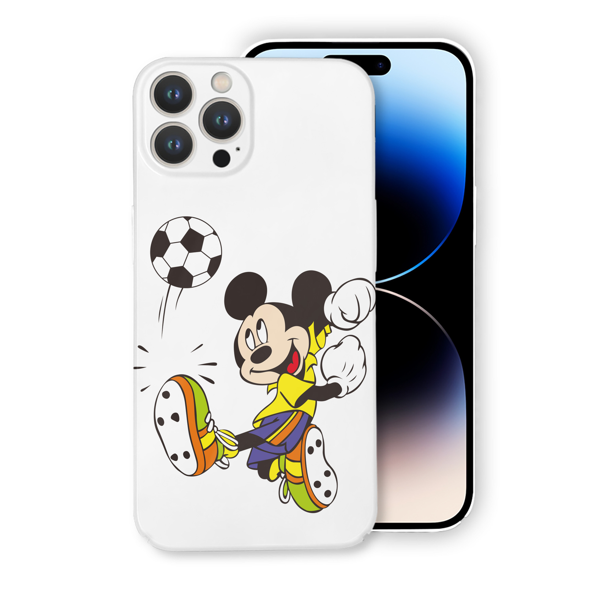 （画像用） ミッキーマウス Mickey Mouse 【iPhone 14シリーズ対応】ハードケース